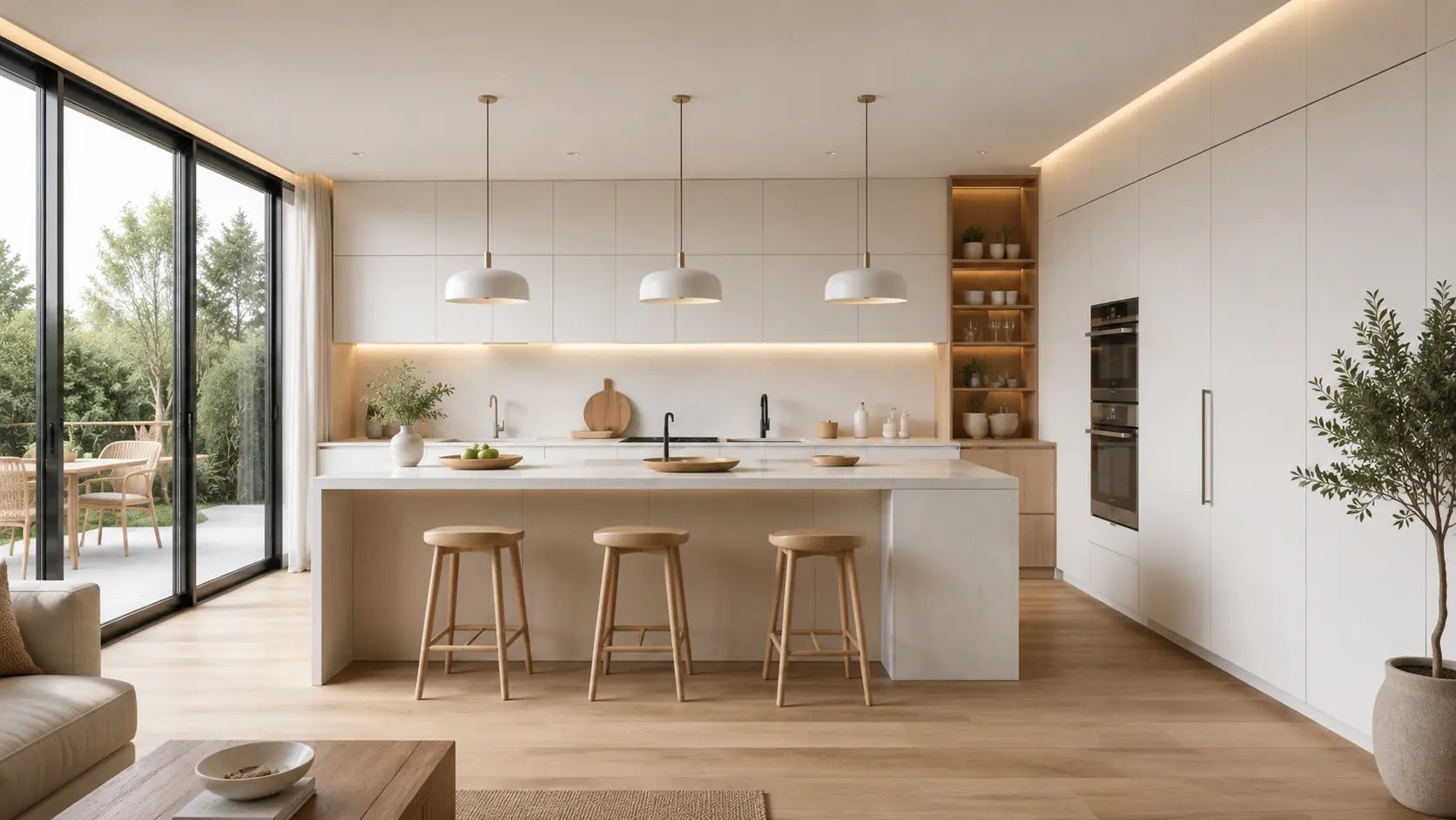 Modern minimalist kitchen Bangalore